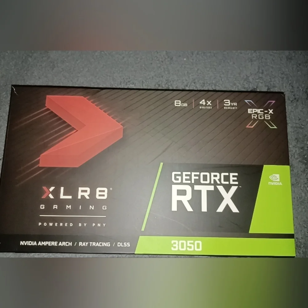 PNY GEFORCE RTX 3070 TI 8GB XLR8 GAMING REVEL EPIC-X RGB TRIPLE FAN GRAPHICScard